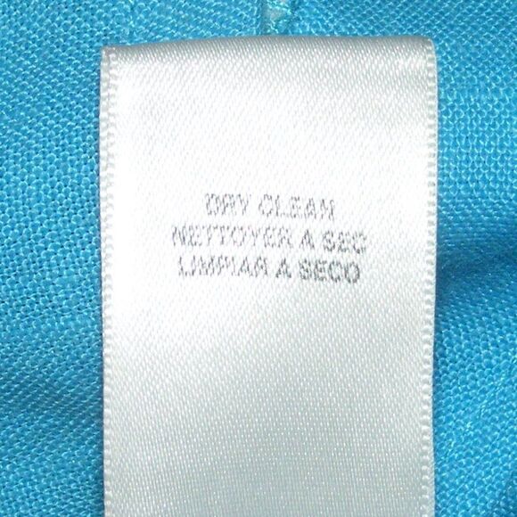 CASUAL CORNER Career Dress, 4, Blue, Sleeveless - Picture 8 of 8